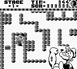 Popeye (Game Boy) screenshot: Stage clear