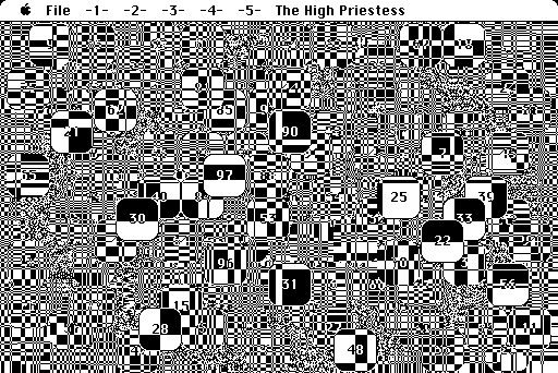 The Fool's Errand (Macintosh) screenshot: The High Priestess