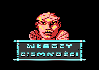 Władcy Ciemności (Commodore 64) screenshot: Title screen