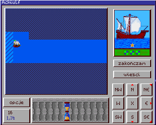 Funturatum (Amiga) screenshot: The end of the map