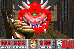 Screenshot of Doom (Game Boy Advance, 1993) - MobyGames