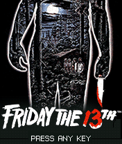 Friday the 13th (J2ME) screenshot: Title screen