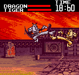 Ganbare Neo Poke-kun (Neo Geo Pocket Color) screenshot: A jump-kick fighting game.