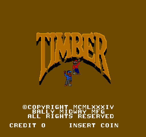 timber arcade game for sale