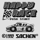 Happy Race (Supervision) screenshot: Nice title screen!