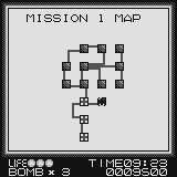 Hero Hawk (Supervision) screenshot: Find a SuperVision console to get this handy-dandy map!