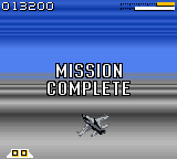 AirForce Delta (Game Boy Color) screenshot: Another mission complete