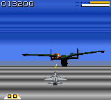 AirForce Delta (Game Boy Color) screenshot: Boss now has destroyed engine