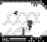 Castlevania Legends (Game Boy) screenshot: Stage 5 and Sonia enters her Burning mode