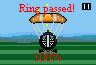 Sky Diver (J2ME) screenshot: Bonus level - going through rings