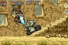 Screenshot of Metal Slug Advance (Game Boy Advance, 2004) - MobyGames