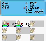 Lufia: The Legend Returns (Game Boy Color) screenshot: Fight won