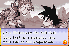 Dragon Ball: Advanced Adventure (Game Boy Advance) screenshot: Story