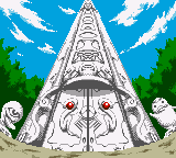 Monster Rancher Explorer (Game Boy Color) screenshot: Entrance gate