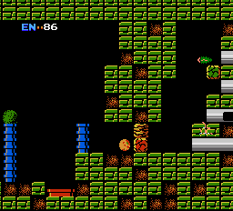Metroid (NES) screenshot: Dead end... in this time