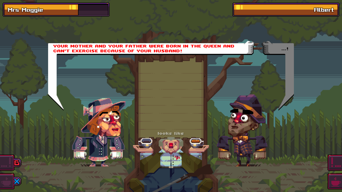 Screenshot of Oh...Sir!! The Insult Simulator (Xbox One, 2016) MobyGames