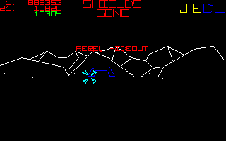Star Wars: The Empire Strikes Back (Amiga) screenshot: The Rebel hideout on Hoth.