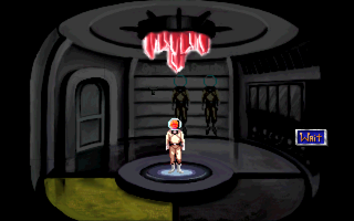 Space Quest II: Roger Wilco in Vohaul's Revenge (Windows) screenshot: Decontamination