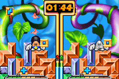 Egg Mania: Eggstreme Madness (Game Boy Advance) screenshot: Time trial.