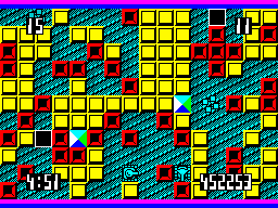 Anarchy (ZX Spectrum) screenshot: Level 15