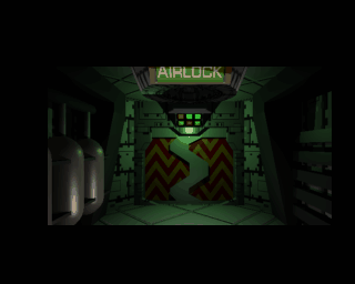 Microcosm (Amiga CD32) screenshot: Walking to the airlock.