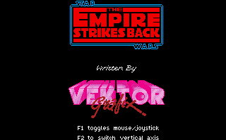 Star Wars: The Empire Strikes Back (Amiga) screenshot: Title screen