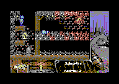 Miecze Valdgira II: Władca Gór (Commodore 64) screenshot: Rat