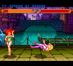 Strip Fighter II (TurboGrafx-16) screenshot: Good bye!