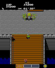 Trick Trap: 1771 (Arcade) screenshot: A big spider