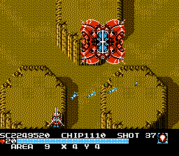 Screenshot of The Guardian Legend (NES, 1988) - MobyGames