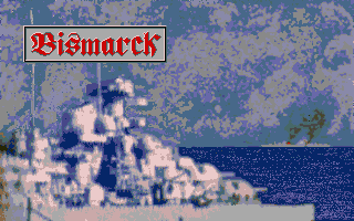 Bismarck (Atari ST) screenshot: Title screen