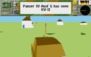 Campaign (Atari ST) screenshot: Driving a Nashorn