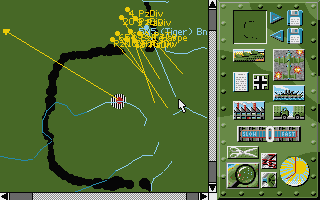 Campaign (Atari ST) screenshot: Forward!