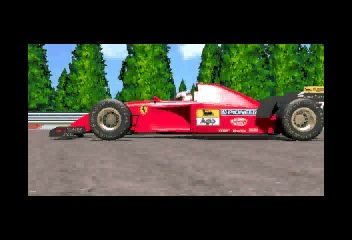 F1 Challenge (SEGA Saturn) screenshot: Animated intro (III)