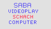 Videocart-20: Schach (Channel F) screenshot: The title screen.