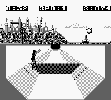 Skate or Die: Tour de Thrash (Game Boy) screenshot: I'm not impressed...
