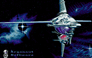Starglider II (Amiga) screenshot: Title screen.