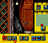 Déjà Vu I & II: The Casebooks of Ace Harding (Game Boy Color) screenshot: Déjà Vu I: Cellar.