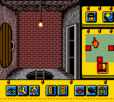 Déjà Vu I & II: The Casebooks of Ace Harding (Game Boy Color) screenshot: Déjà Vu I: Tunnel.