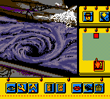 Déjà Vu I & II: The Casebooks of Ace Harding (Game Boy Color) screenshot: Déjà Vu I: Sewer drain.