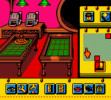 Déjà Vu I & II: The Casebooks of Ace Harding (Game Boy Color) screenshot: Déjà Vu I: Casino.