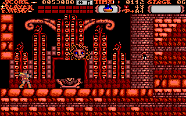 Castlevania (Amiga) screenshot: Hello Medusa!