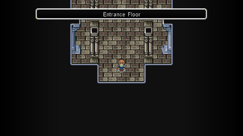 Final Fantasy IV: The After Years - Palom's Tale (Wii) screenshot: Challenge dungeon entrance floor