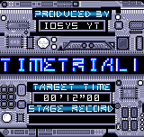 Delta Warp (Neo Geo Pocket Color) screenshot: The first time trial