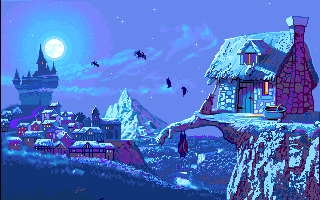 Super Cauldron (Amiga) screenshot: Introduction animation