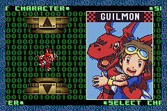 Digimon: Battle Spirit (Game Boy Advance) screenshot: Guilmon