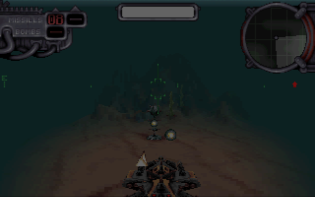 Amok (DOS) screenshot: Achtung minen!