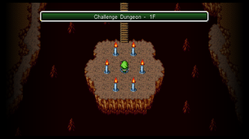 Final Fantasy IV: The After Years - Rydia's Tale (Wii) screenshot: Challenge dungeon - Floor 1