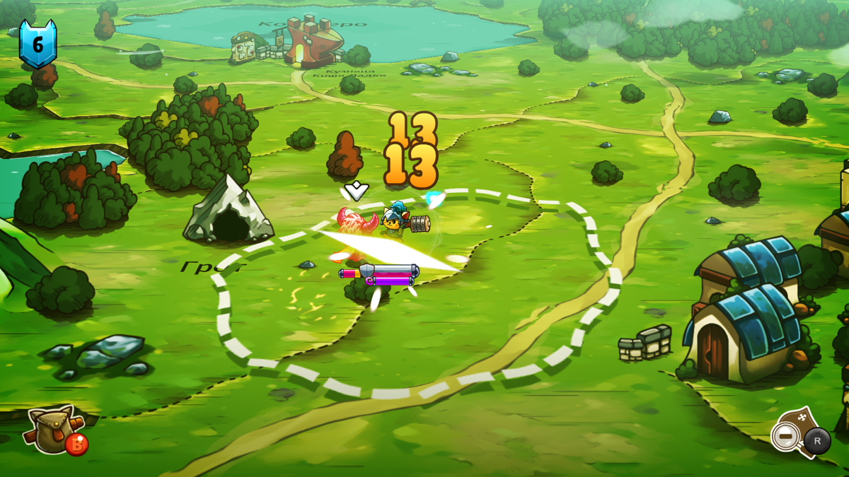 Cat Quest (Windows) screenshot: The villain will challenge the hero several times during the course of the game