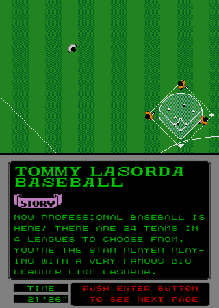 Tommy Lasorda Baseball (Arcade) screenshot: Fielding.